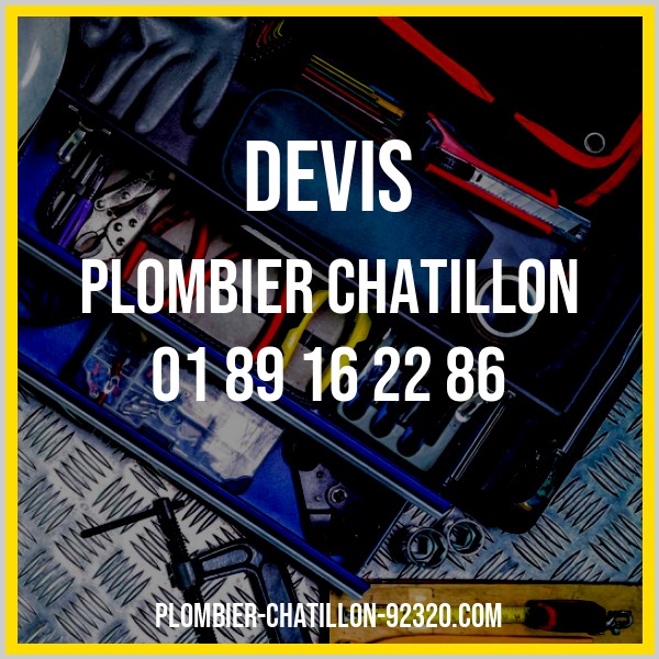 devis plombier Chatillon